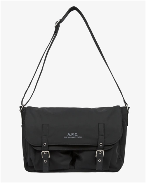 A.P.C MESSENGER ARCHIVE BAG NOIR